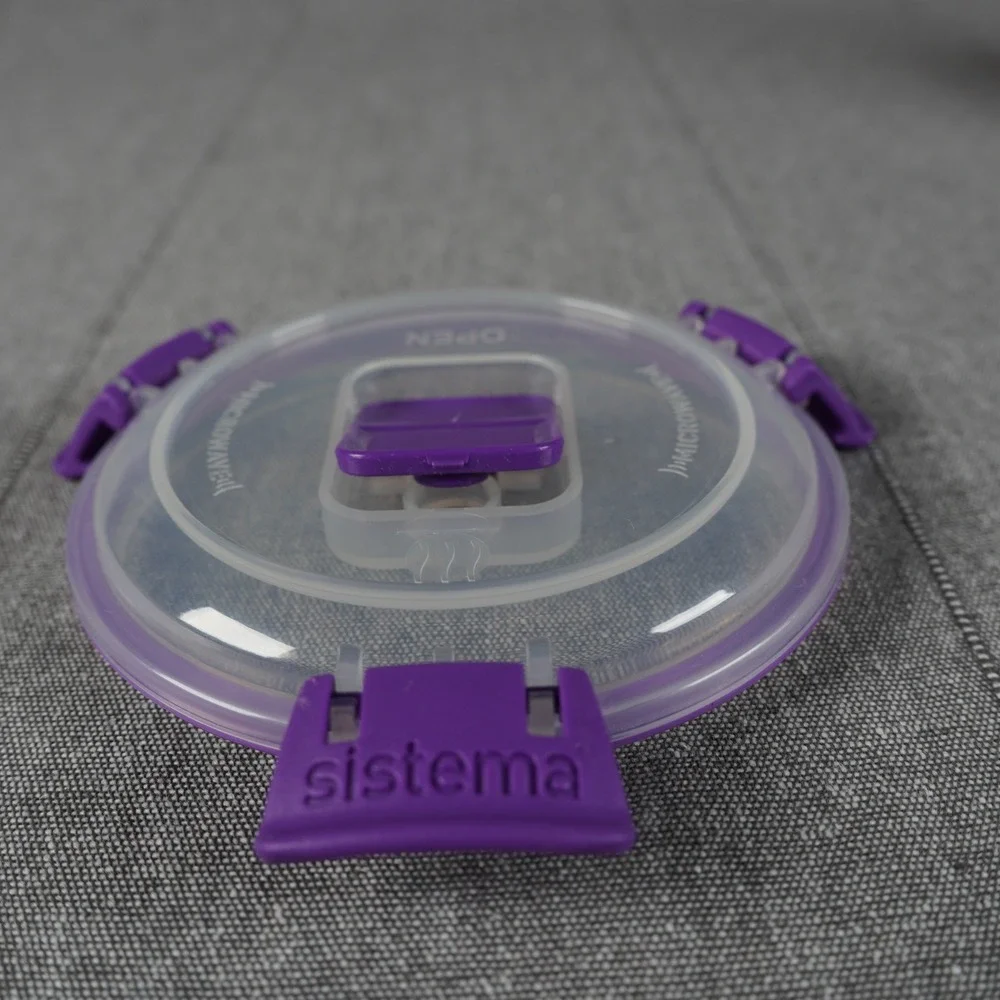 Sistema Microwave Mug Cup Purple 22.18oz Reheating Container Made In New Zealand